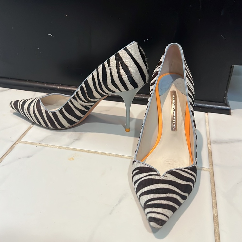 Sophia Webster zebra stilettos 🦓